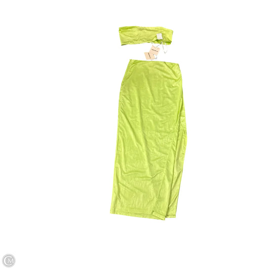 Skirt Set 2pc By Clothes Mentor In Green, Size: M