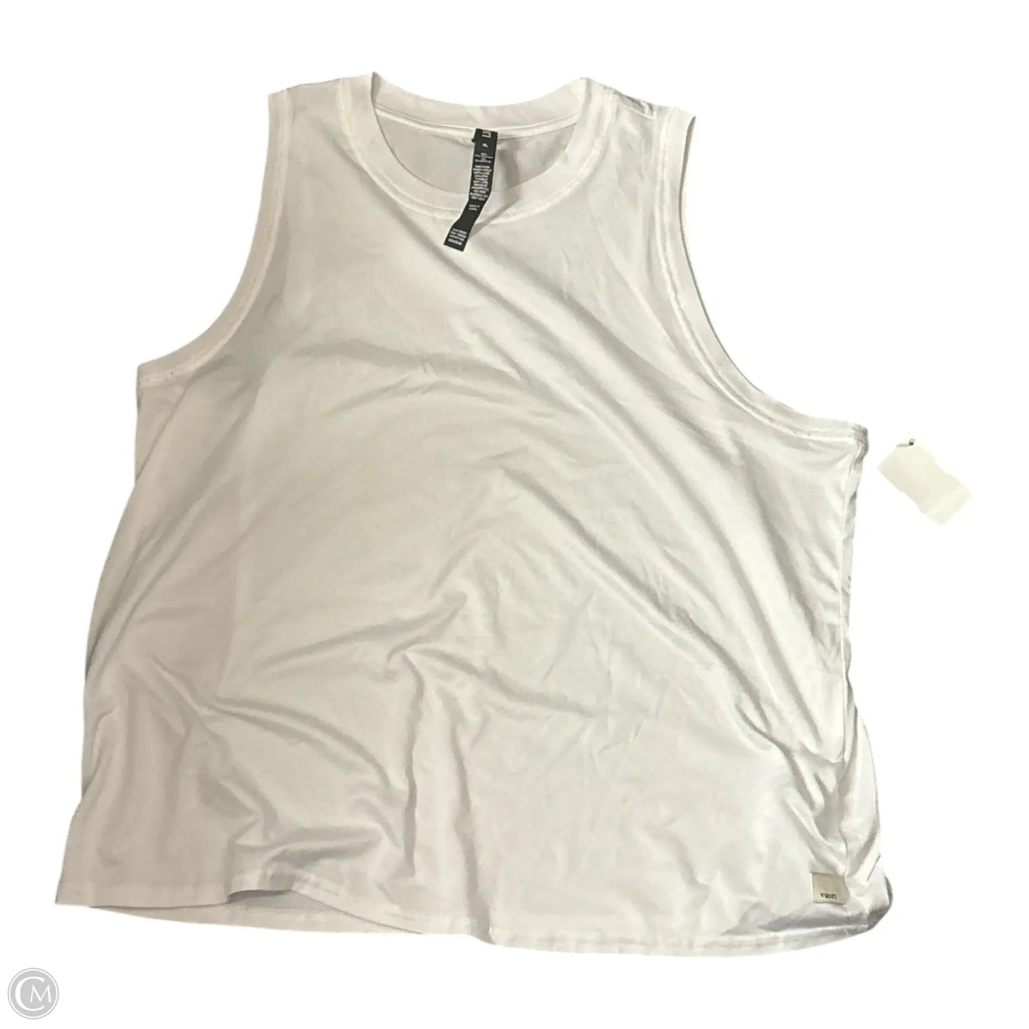 Athletic Tank Top By Vuori In White, Size: Xl