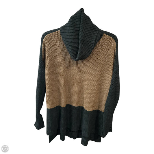 Sweater By Ann Taylor In Black & Brown, Size: M