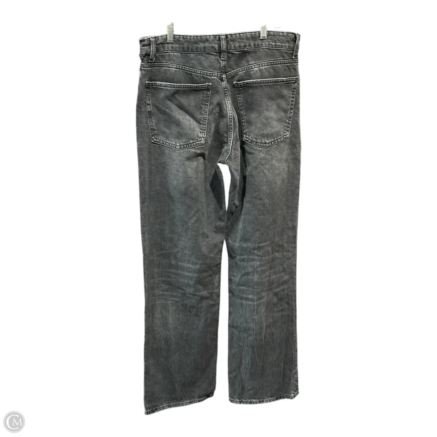 Jeans Straight By Zara In Grey, Size: 10