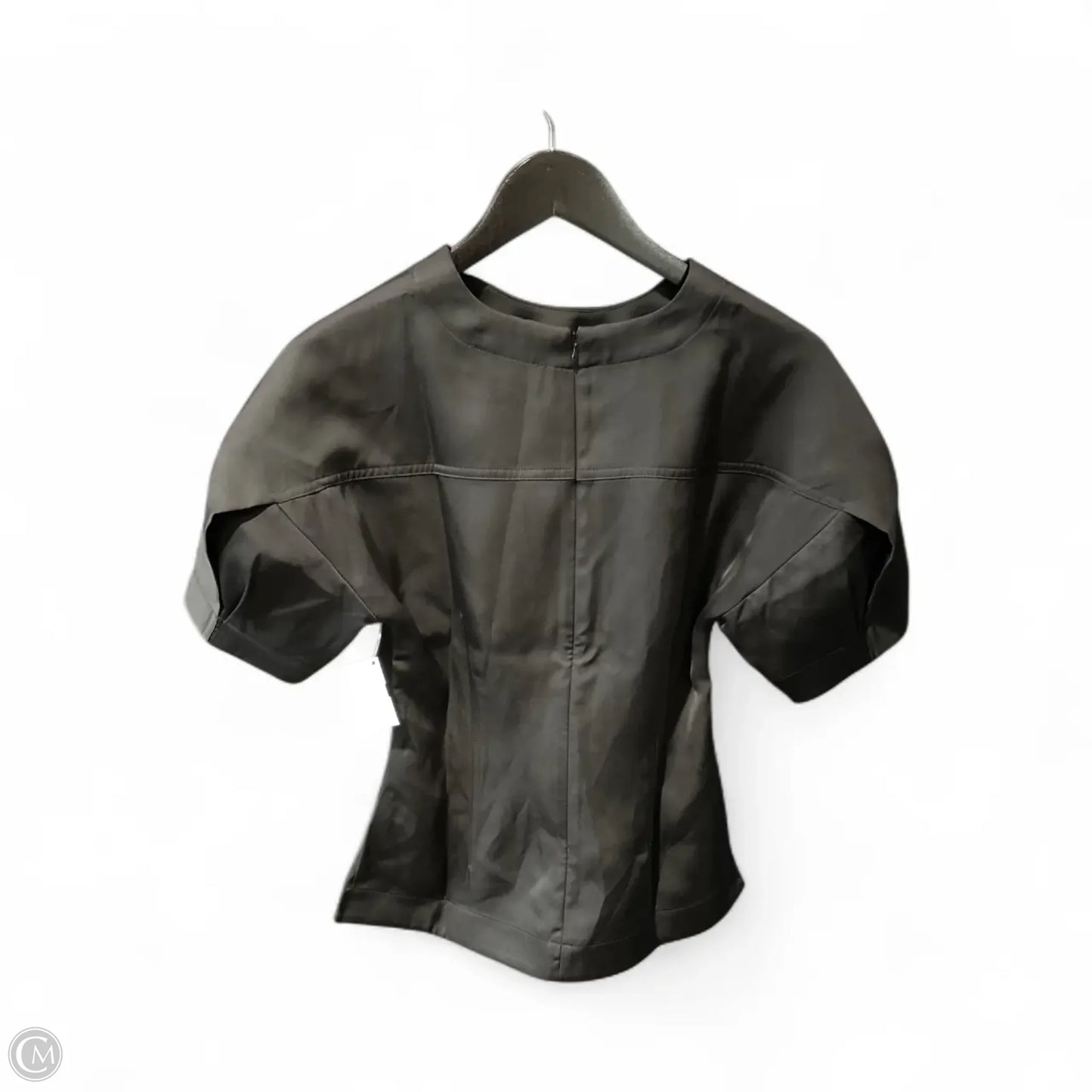 Top Short Sleeve By Banana Republic In Black, Size: 0