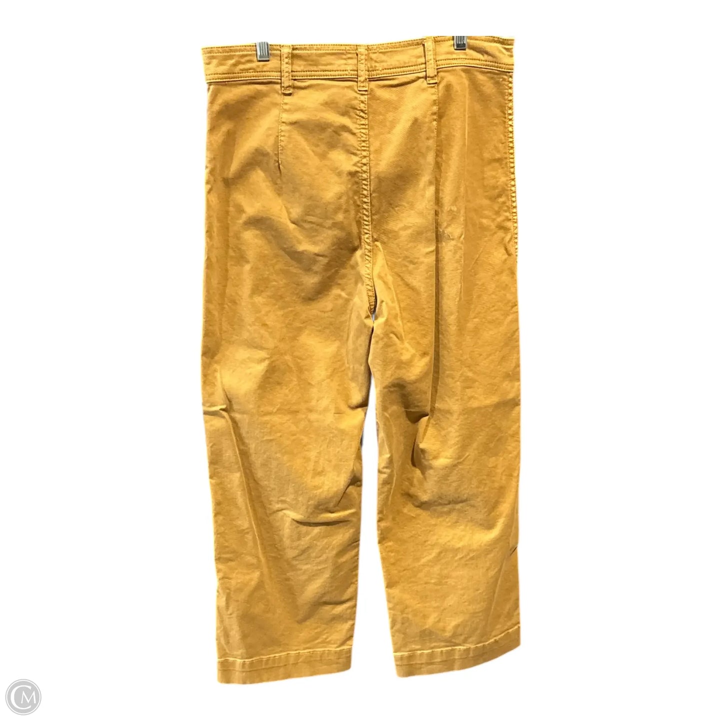 Pants Cropped By Marine Layer In Gold, Size: 8