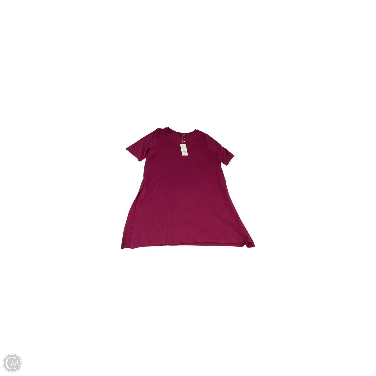 Dress Casual Short By Eileen Fisher In Maroon, Size: S
