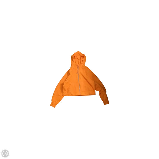 Sweatshirt Hoodie By Lululemon In Orange, Size: L