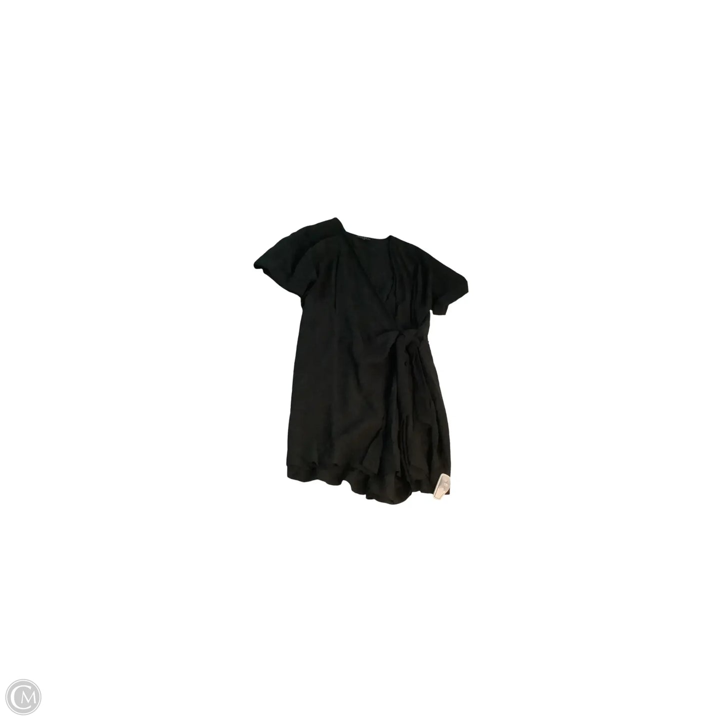 Romper By Eloquii In Black, Size: 16