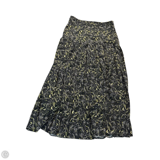 Skirt Maxi By Ted Baker In Black & Green, Size: M