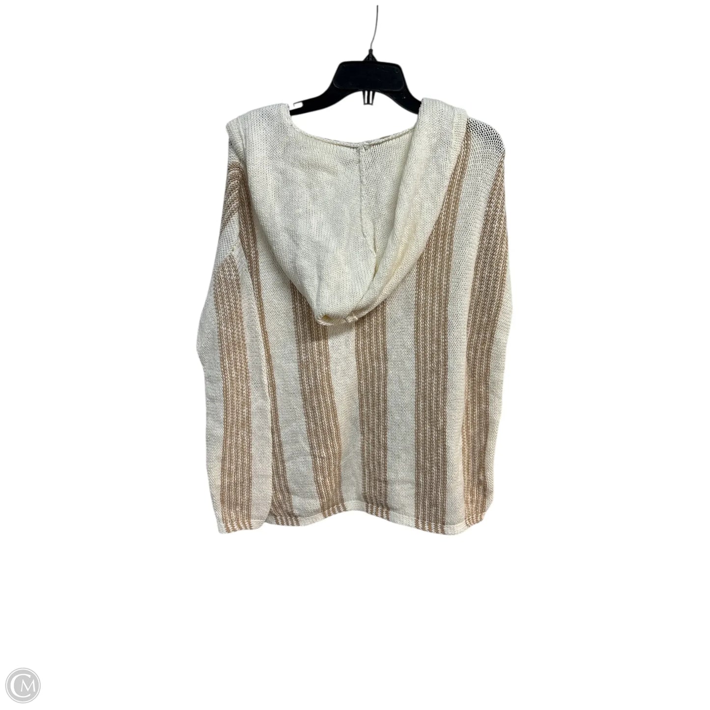 Sweater By Natural Reflections In Striped Pattern, Size: M