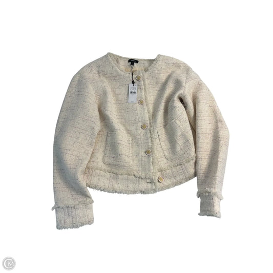 Blazer By Express In Cream, Size: S
