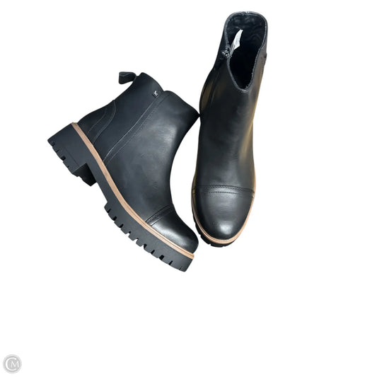 Boots Ankle Heels By Eddie Bauer In Black, Size: 9