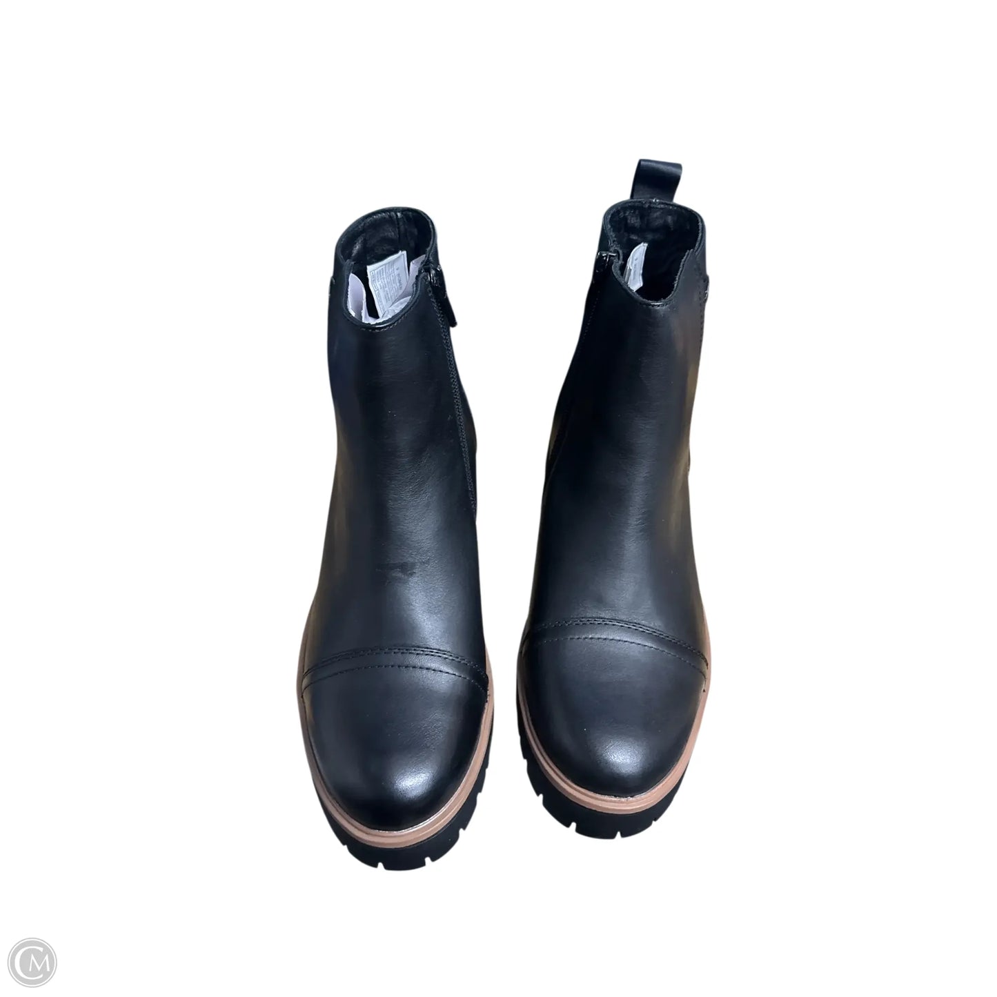 Boots Ankle Heels By Eddie Bauer In Black, Size: 9