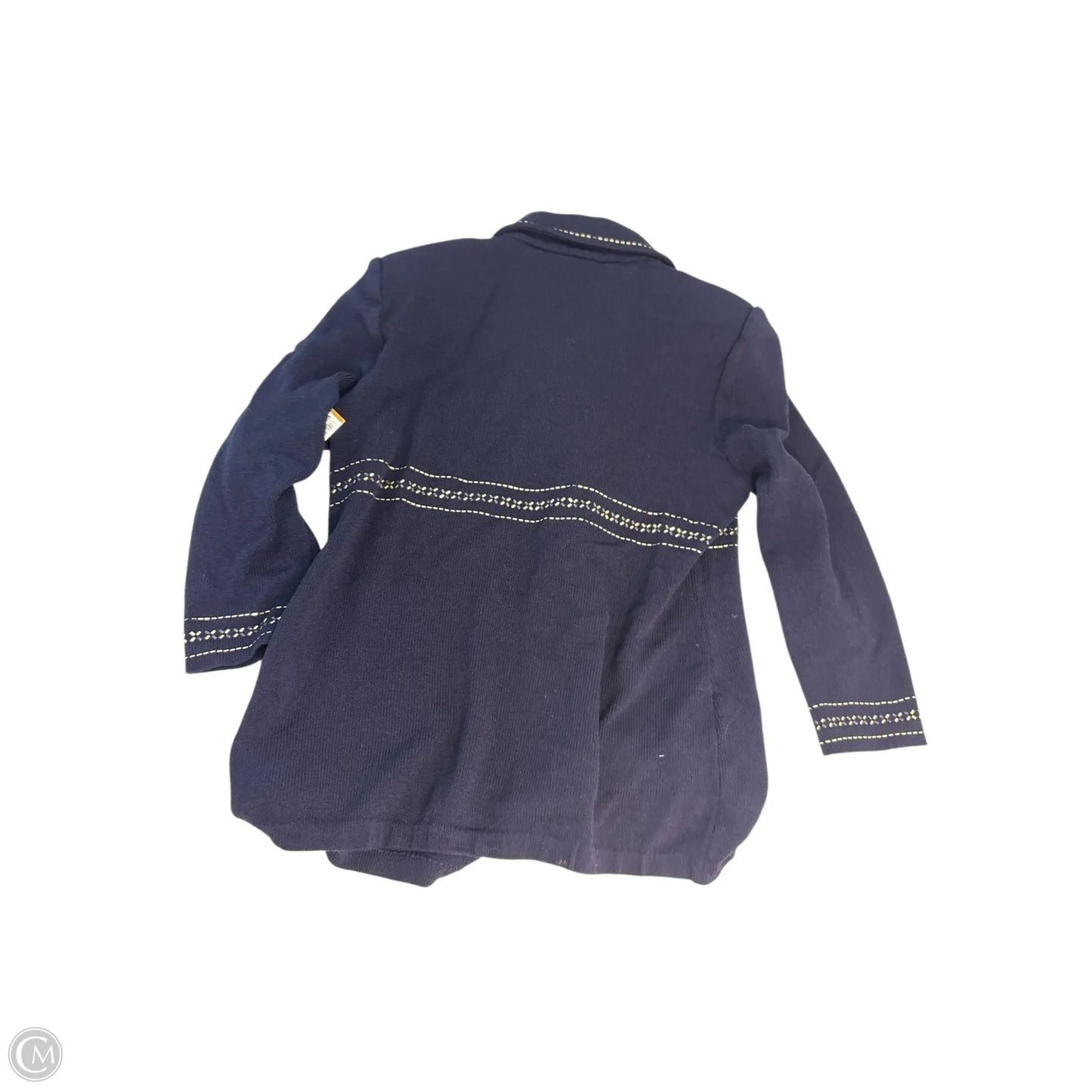 Blazer Luxury Designer By St John Collection In Navy, Size: 10