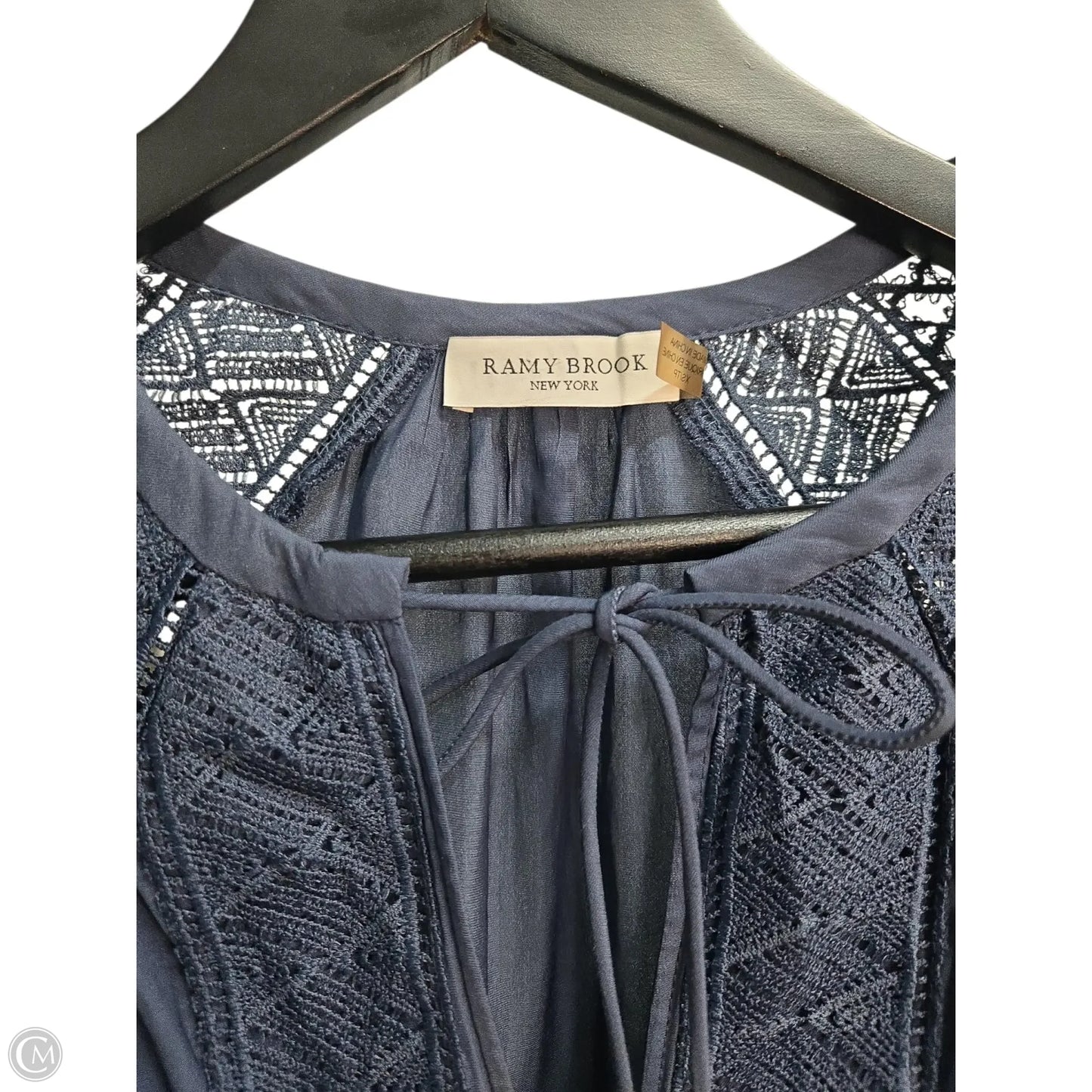 Top Long Sleeve Basic By Ramy Brook In Blue, Size: Xs