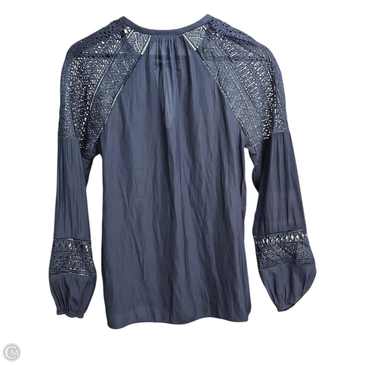 Top Long Sleeve Basic By Ramy Brook In Blue, Size: Xs