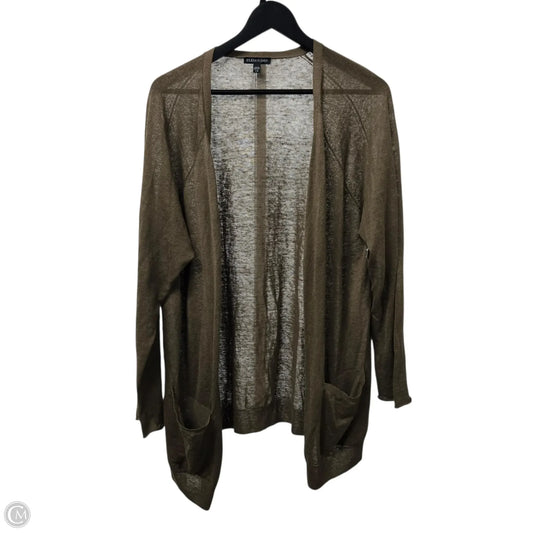 Cardigan By Eileen Fisher In Brown, Size: L