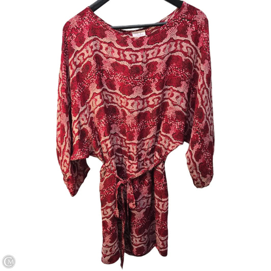 Dress Casual Short By Parker In Snakeskin Print, Size: Xs