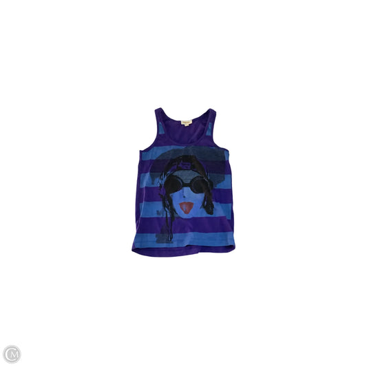 Top Sleeveless Basic By Diesel In Black & Blue, Size: Xs