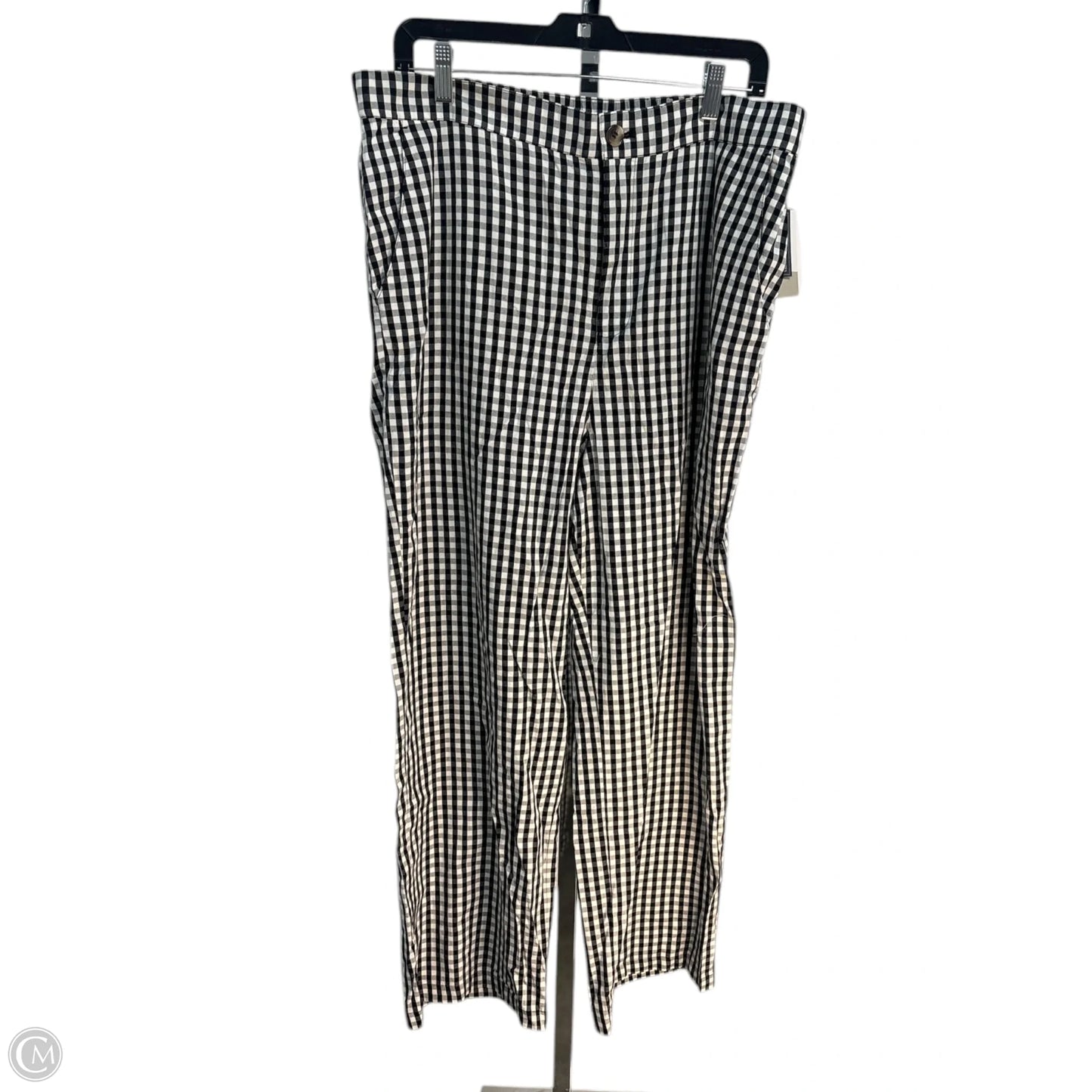 Pants Dress By Bp In Checkered Pattern, Size: Xl