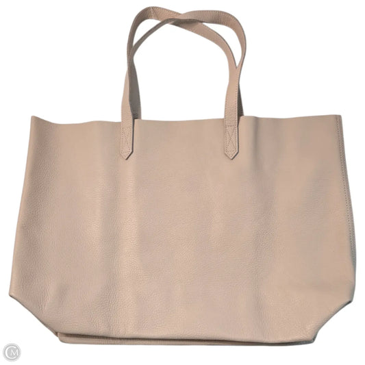 Handbag Leather By Clothes Mentor, Size: Large