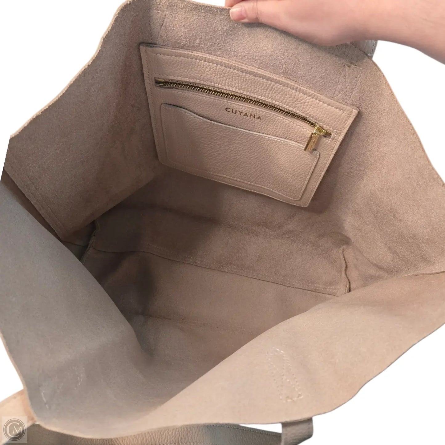 Handbag Leather By Clothes Mentor, Size: Large