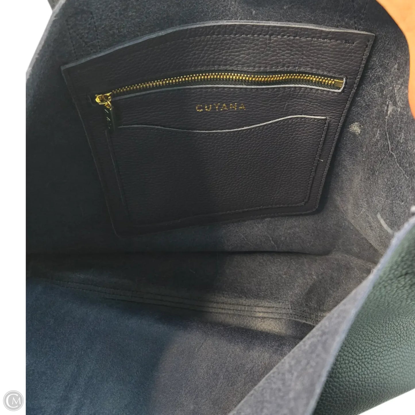 CLASSIC EASY TOTE Handbag Leather By CUYANA, Size: Large