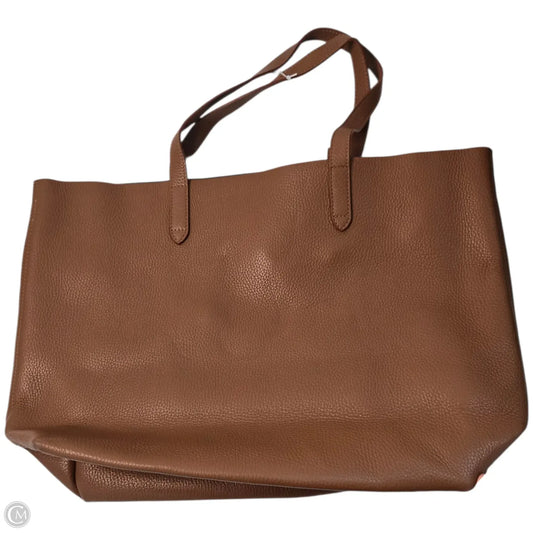 Handbag Leather By Clothes Mentor, Size: Large