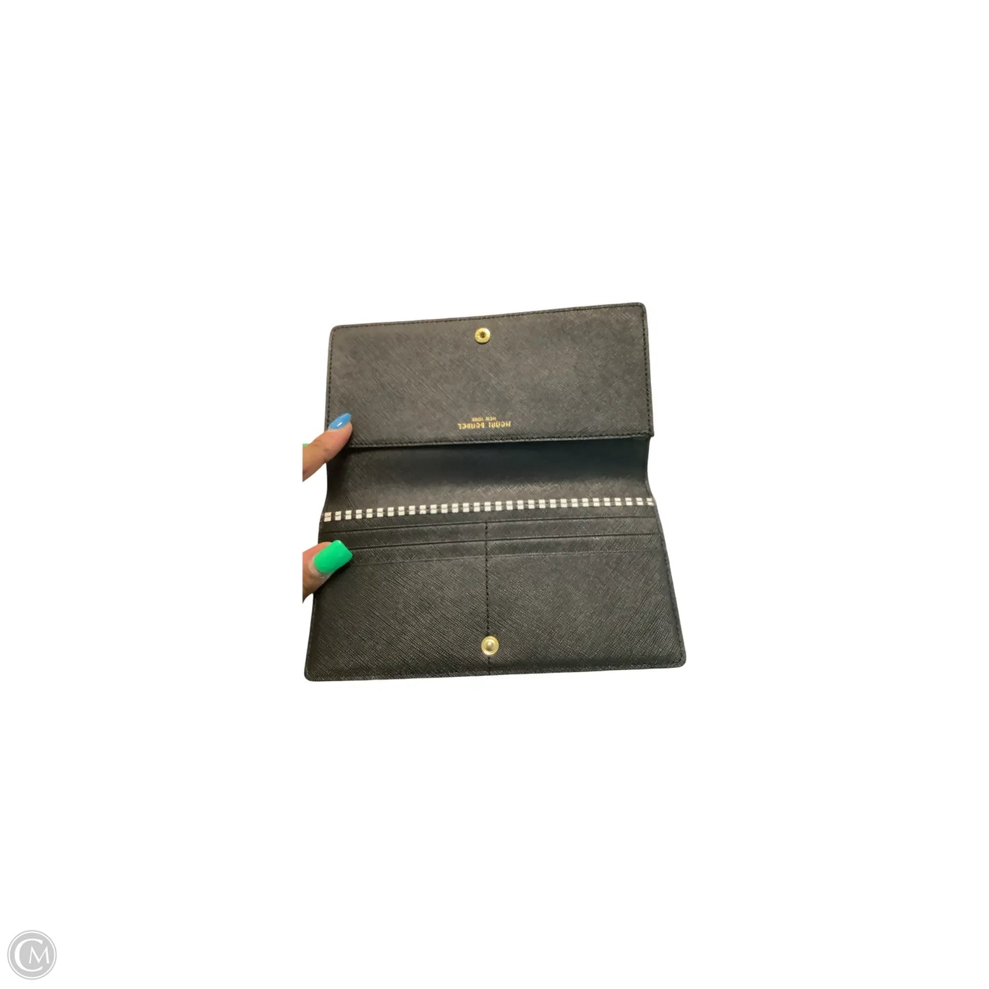 Wallet Leather By Henri Bendel, Size: Large