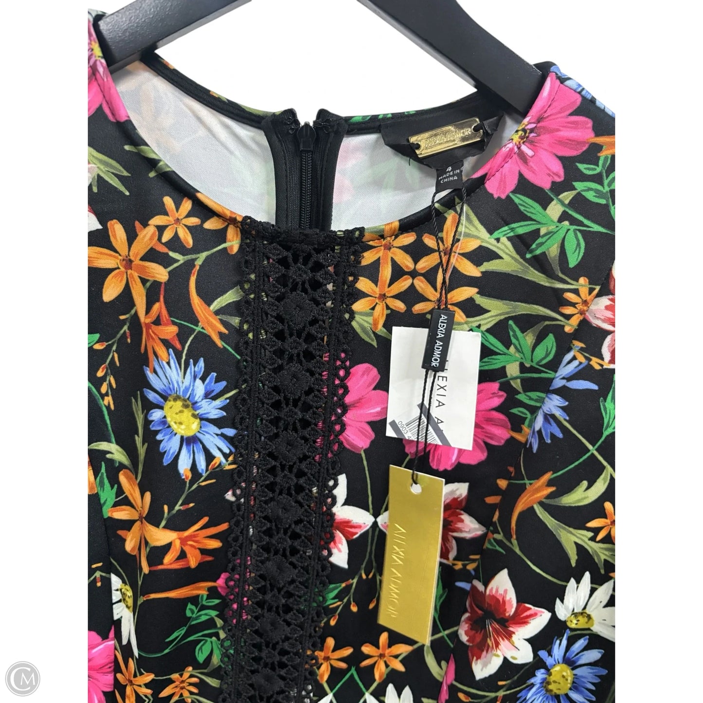 Dress Casual Midi By Alexia Admor In Floral Print, Size: 4