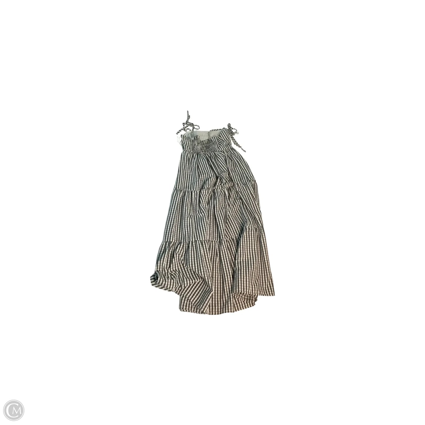 Dress Casual Midi By Fabrik In Black & White, Size: Xs