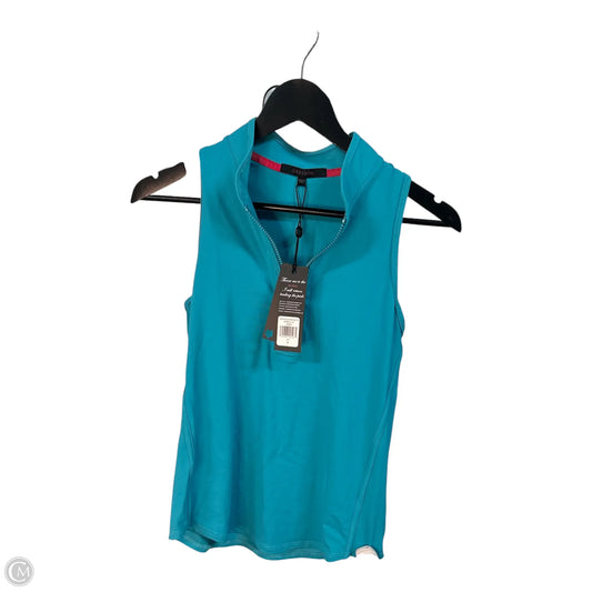 Top Sleeveless By Clothes Mentor In Aqua, Size: M