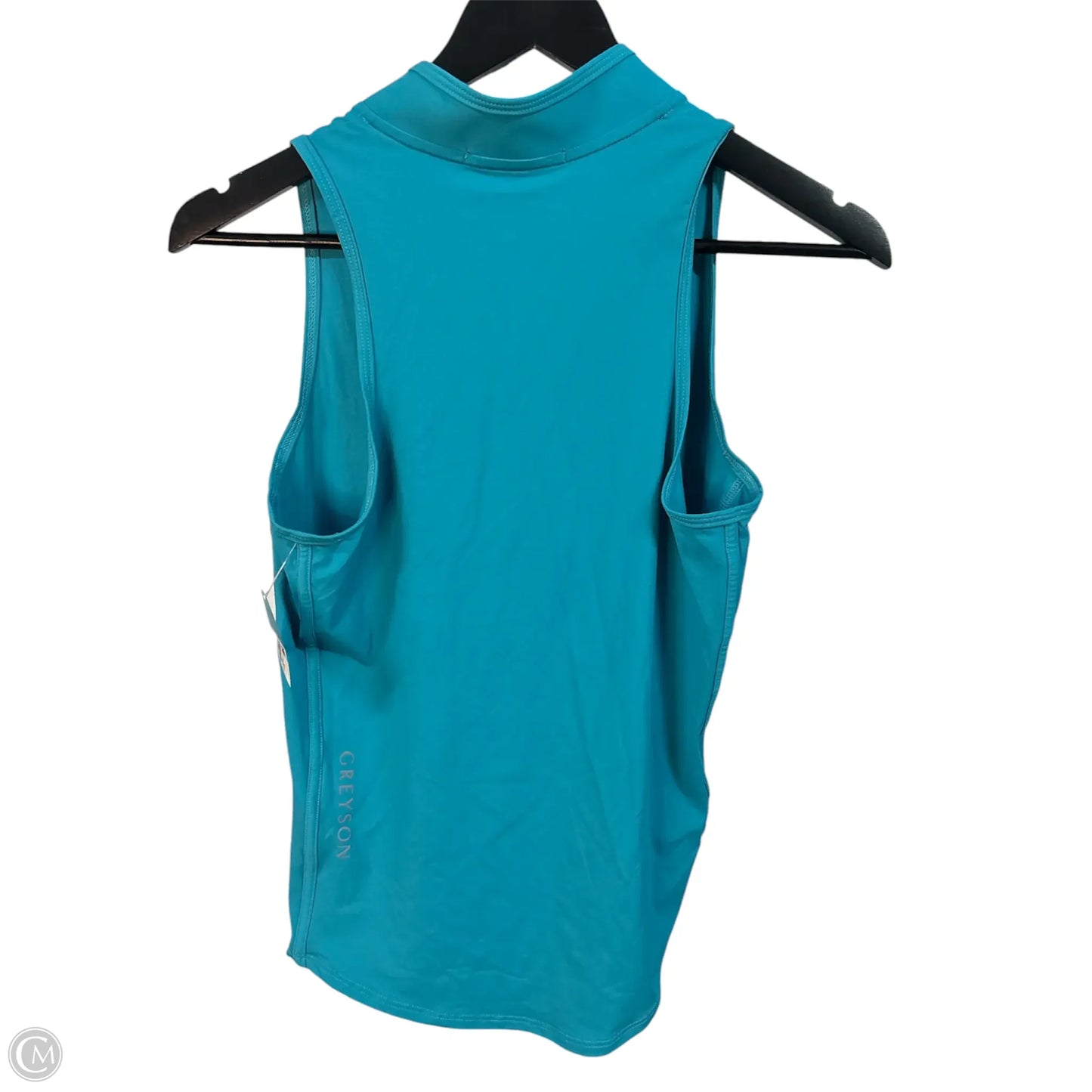 Top Sleeveless By Clothes Mentor In Aqua, Size: M