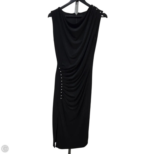 Dress Casual Maxi By White House Black Market In Black & Silver, Size: 2