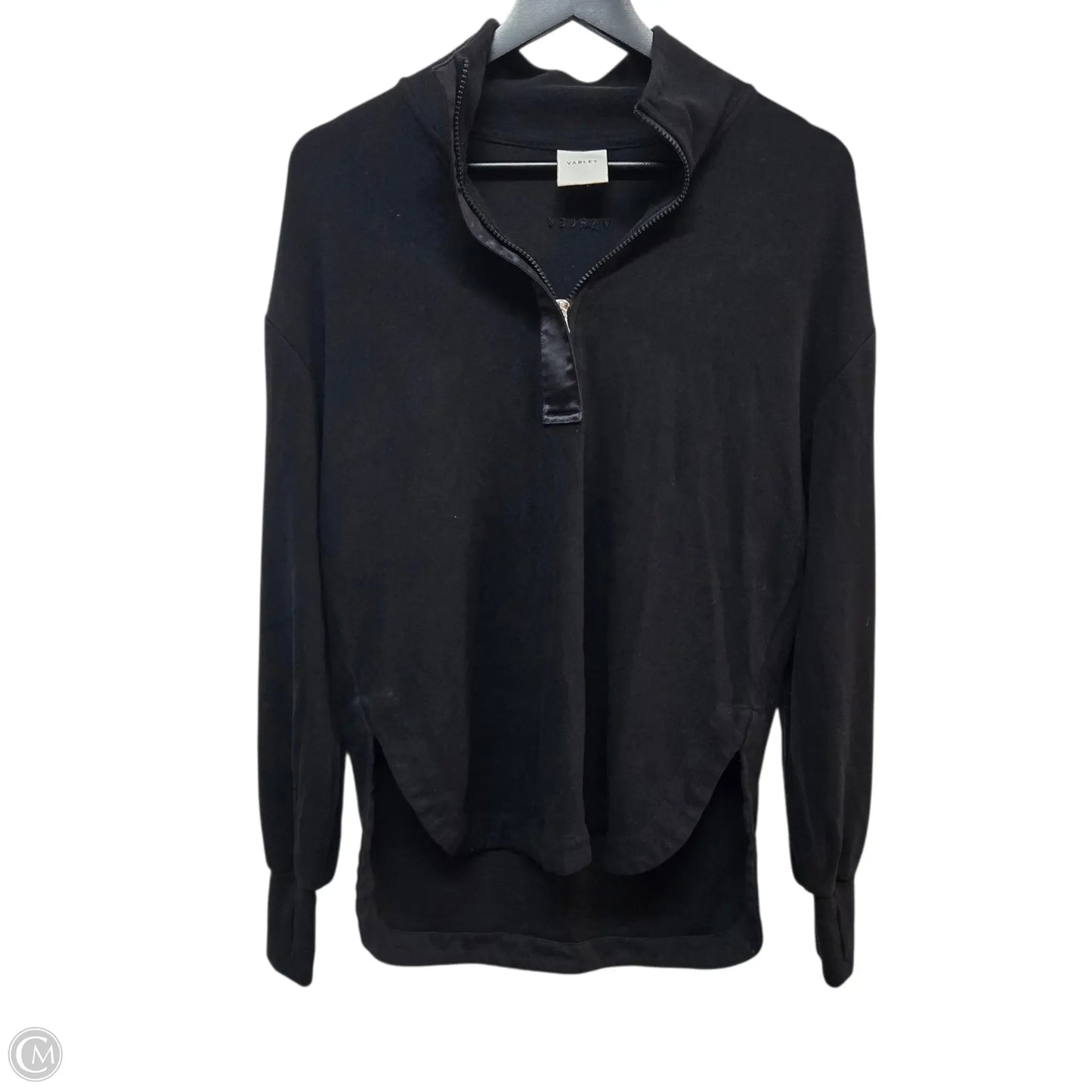 Sweatshirt Collar By Varley In Black, Size: Xs