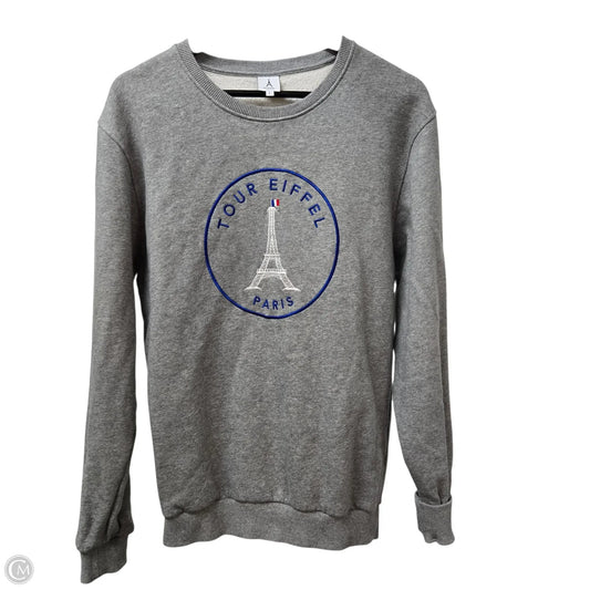 Top Long Sleeve Basic By Clothes Mentor In Grey, Size: L