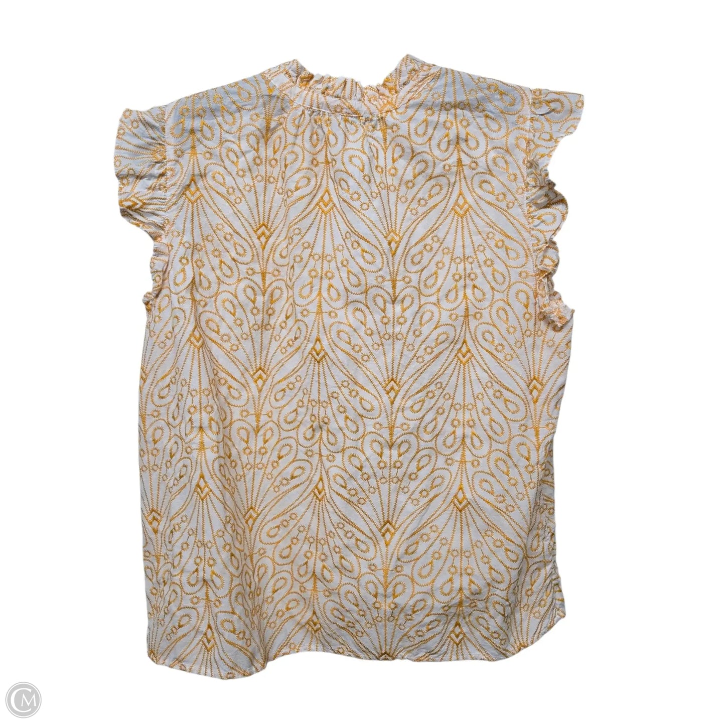 Top Sleeveless Basic By Loft In Yellow, Size: Lp