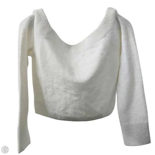 Sweater By Good American In White, Size: Xl
