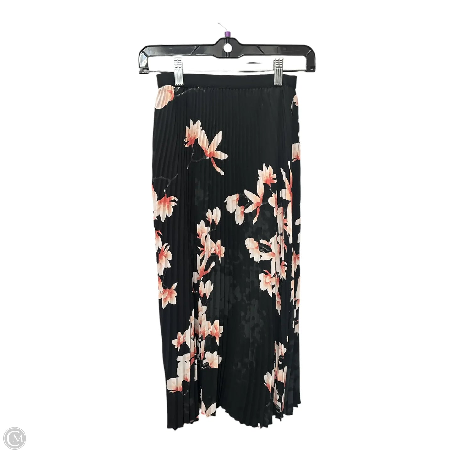 Skirt Midi By Babaton In Floral Print, Size: Xs
