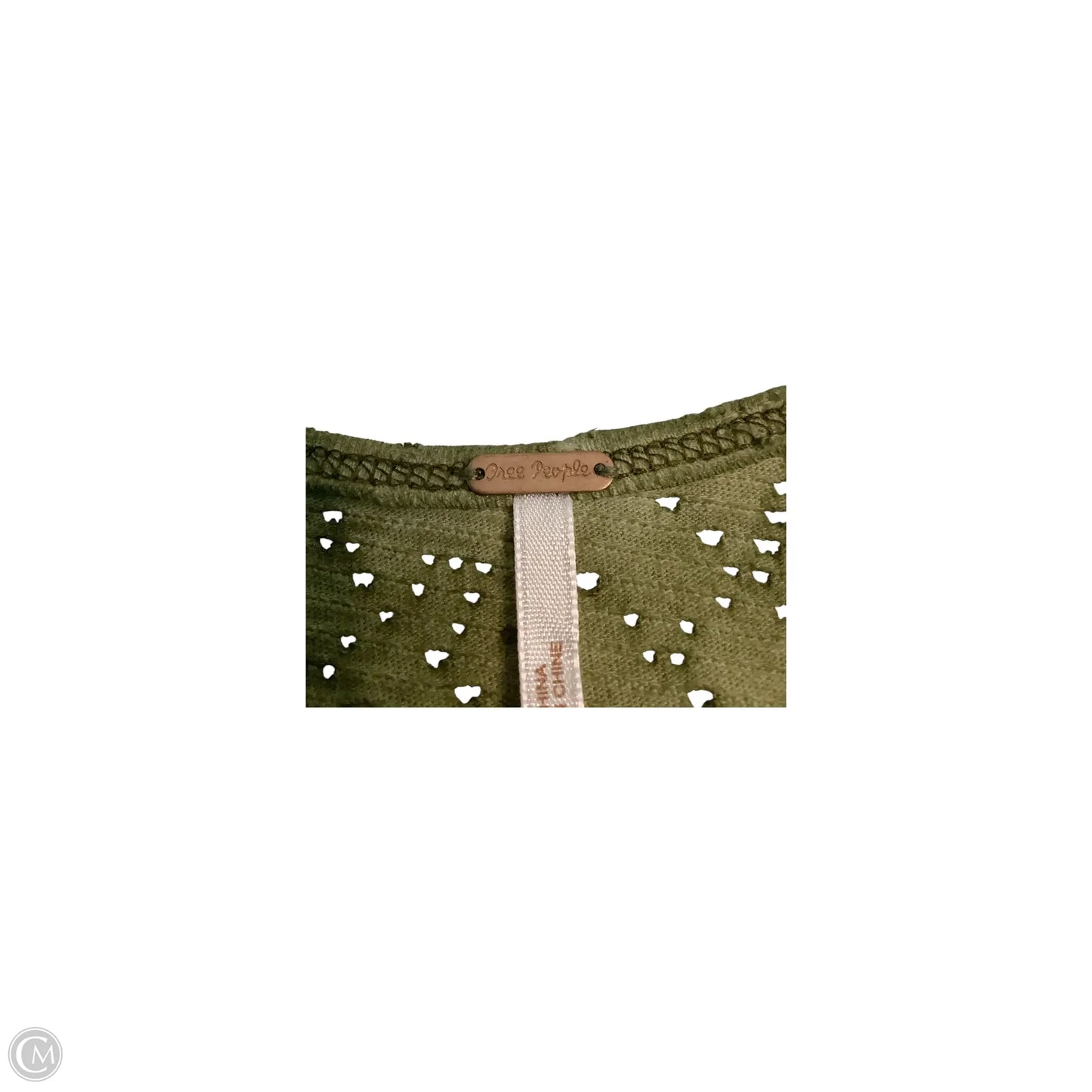 Top Sleeveless By Free People In Green, Size: S