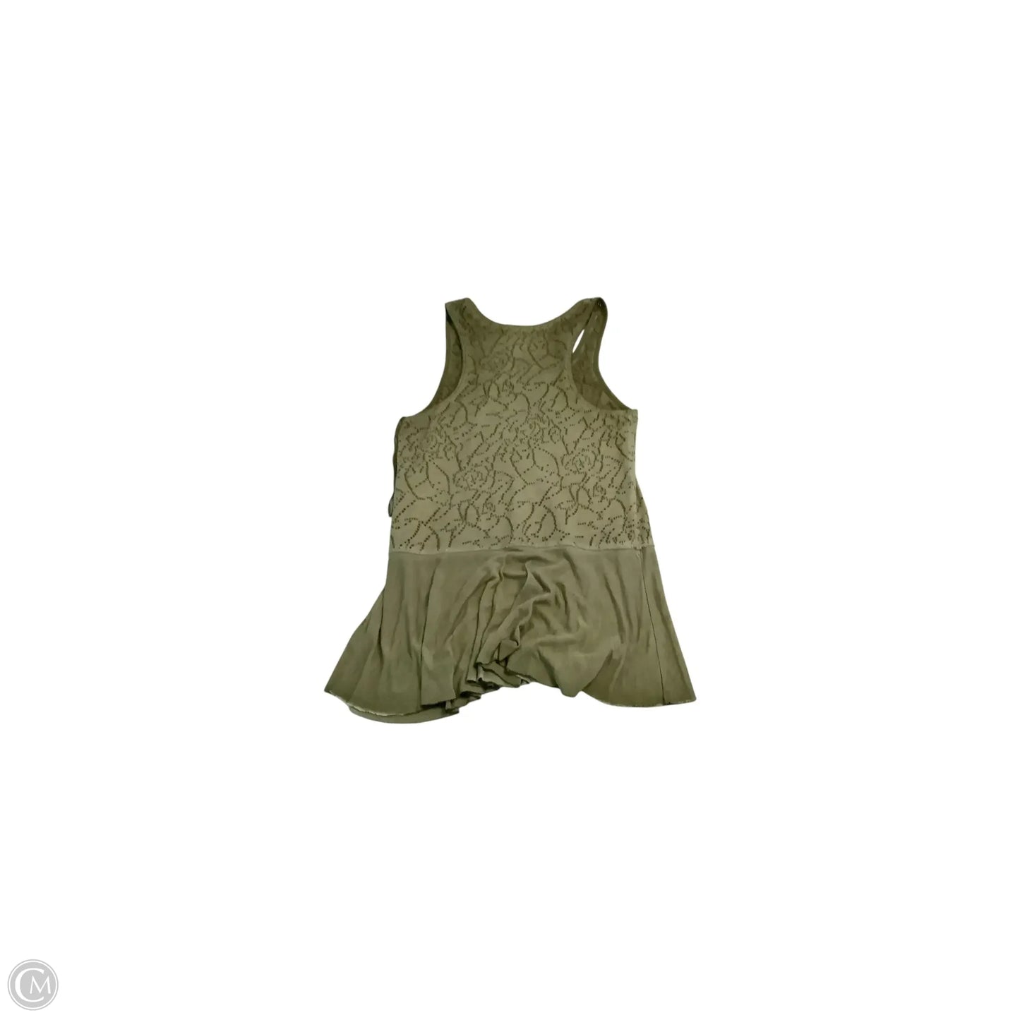 Top Sleeveless By Free People In Green, Size: S