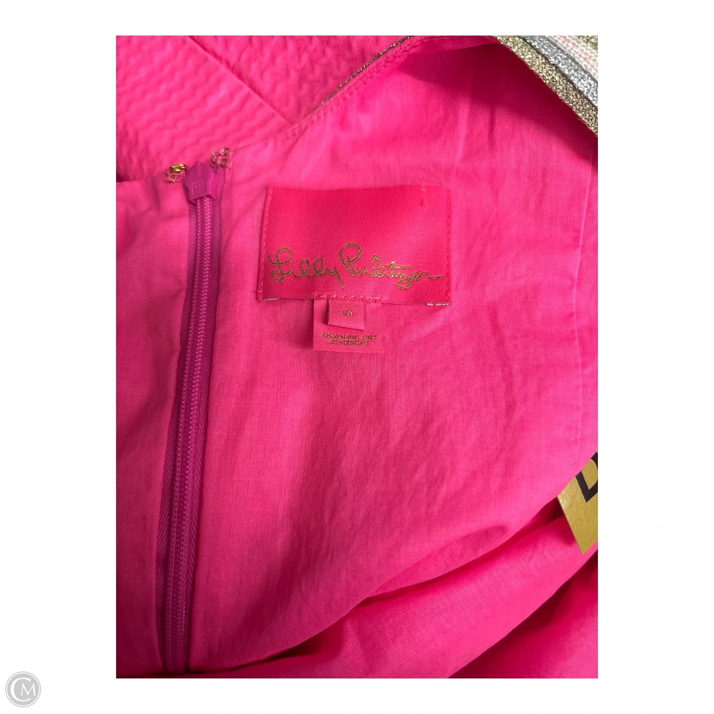 Dress Designer By Lilly Pulitzer In Pink, Size: 0