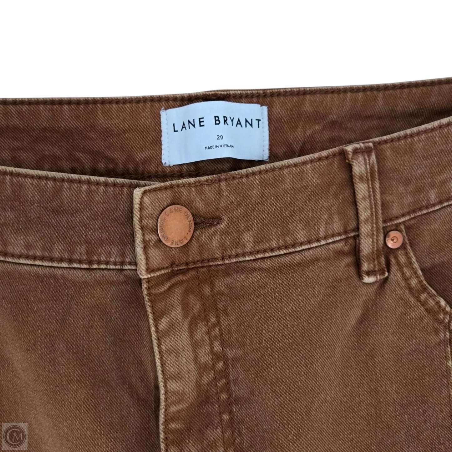 Jeans Wide Leg By Lane Bryant In Orange, Size: 20
