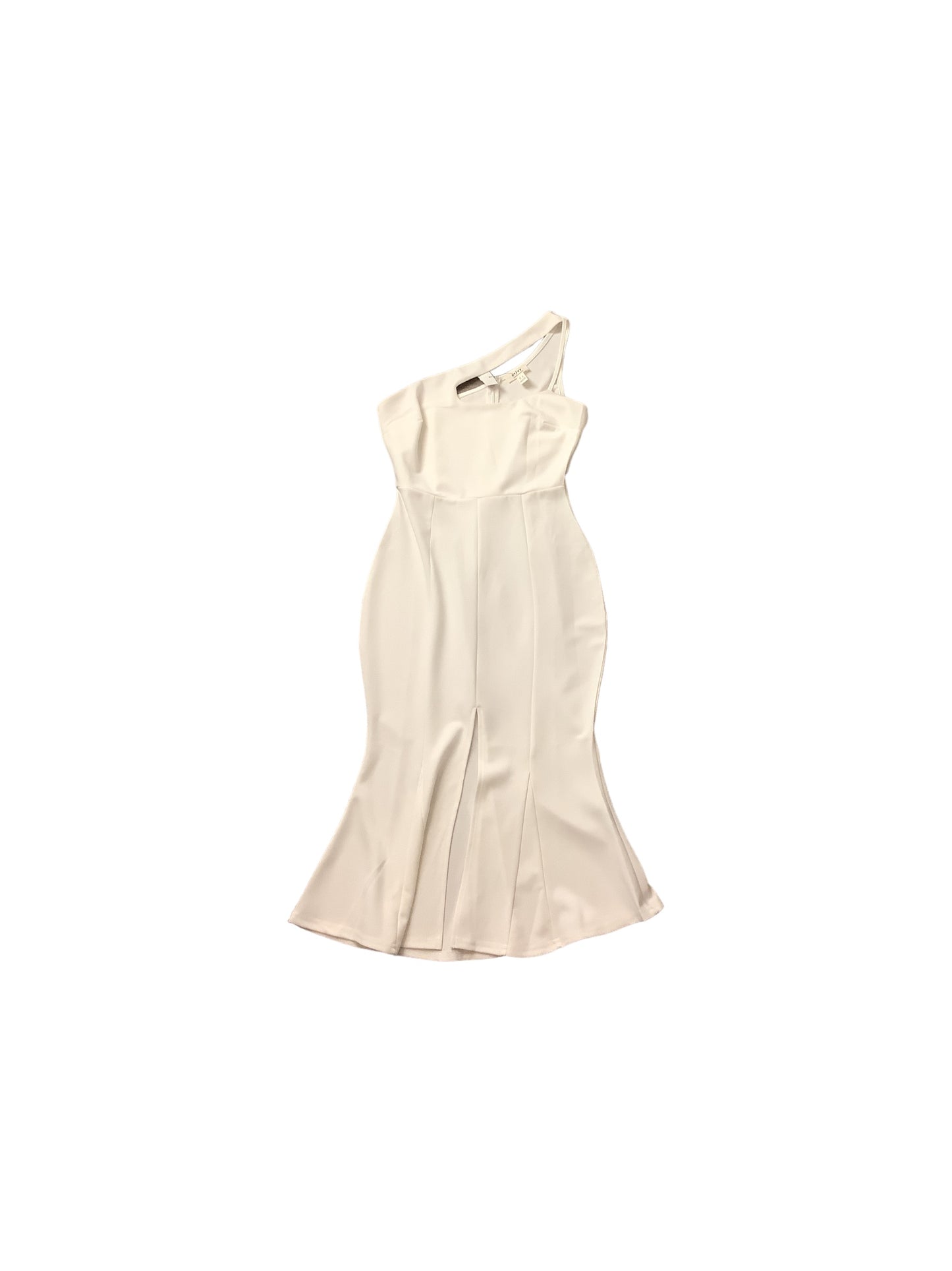 Dress Party Midi By Clothes Mentor In White, Size: L