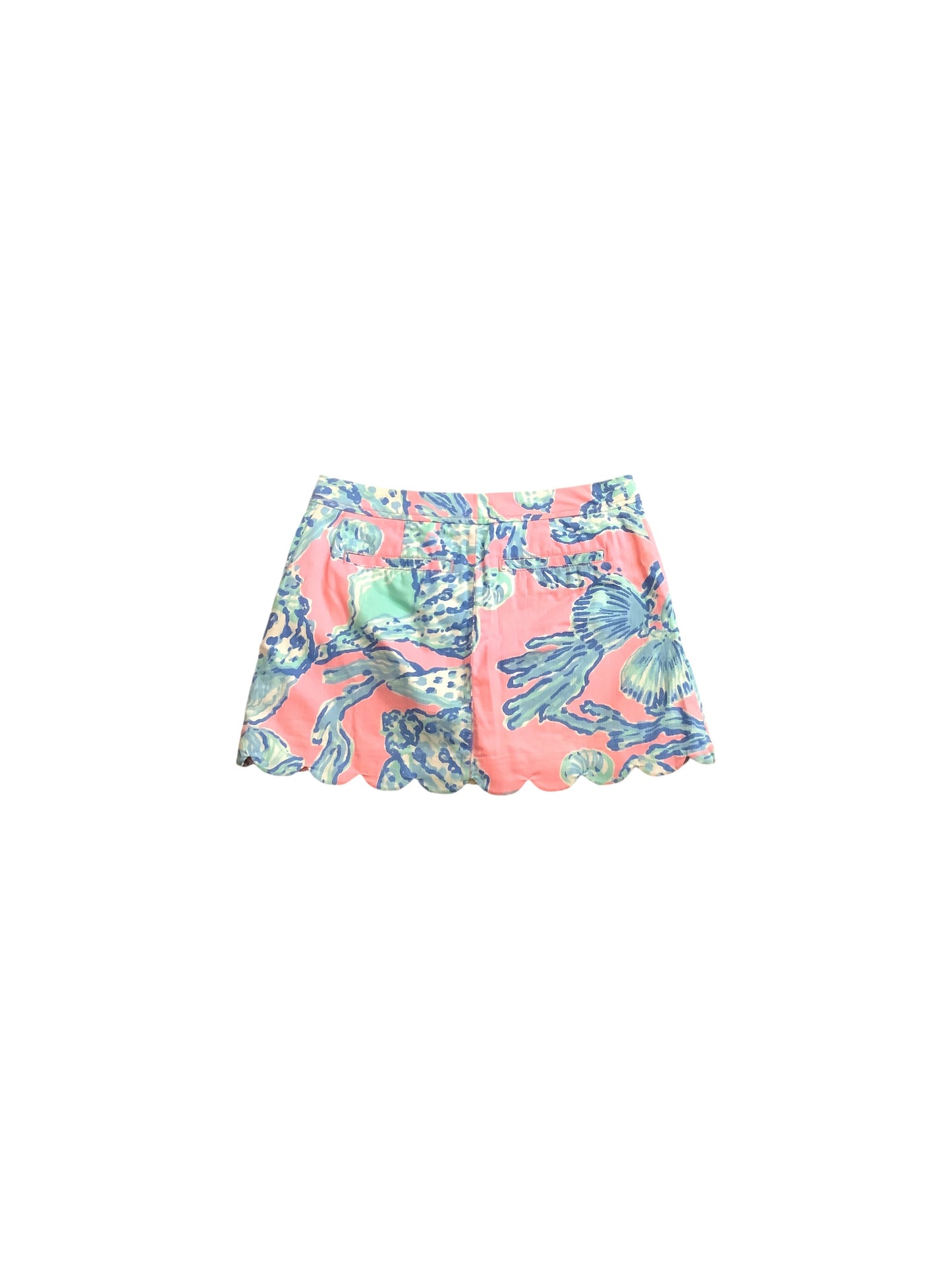 Skort By Lilly Pulitzer In Blue & Pink, Size: 0