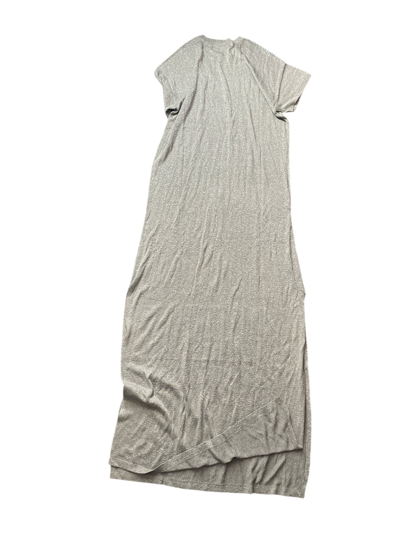 Dress Casual Maxi By Spiritual Gangster In Silver, Size: S