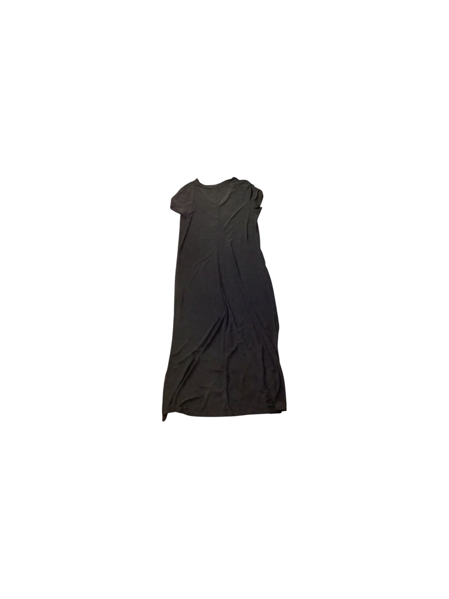 Dress Casual Midi By Clothes Mentor In Black, Size: L