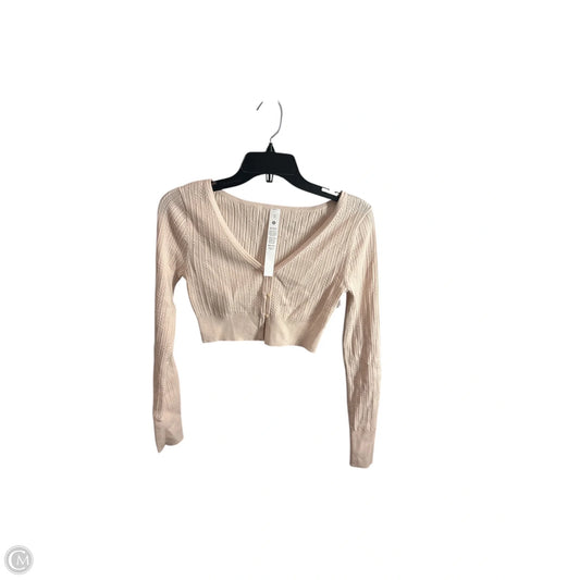 Sweater Cardigan By Lululemon In Cream, Size: Xs