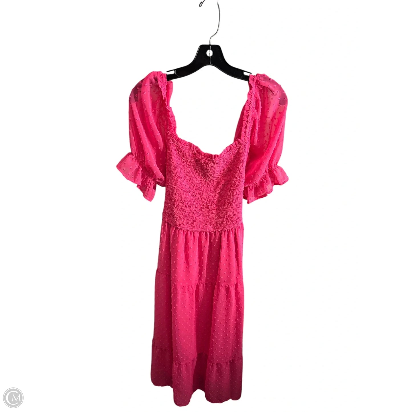 Dress Casual Maxi By Clothes Mentor In Pink, Size: Xl