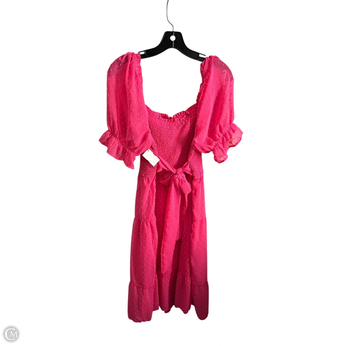 Dress Casual Maxi By Clothes Mentor In Pink, Size: Xl