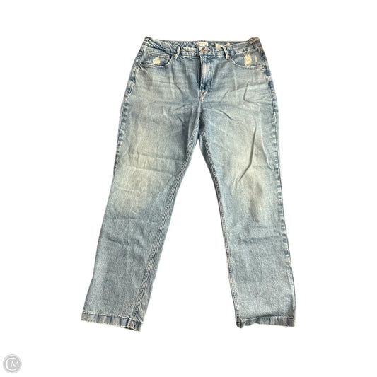 Jeans Boot Cut By Good American In Blue Denim, Size: 16