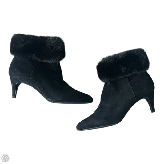 Boots Ankle Heels By Alfani In Black, Size: 10