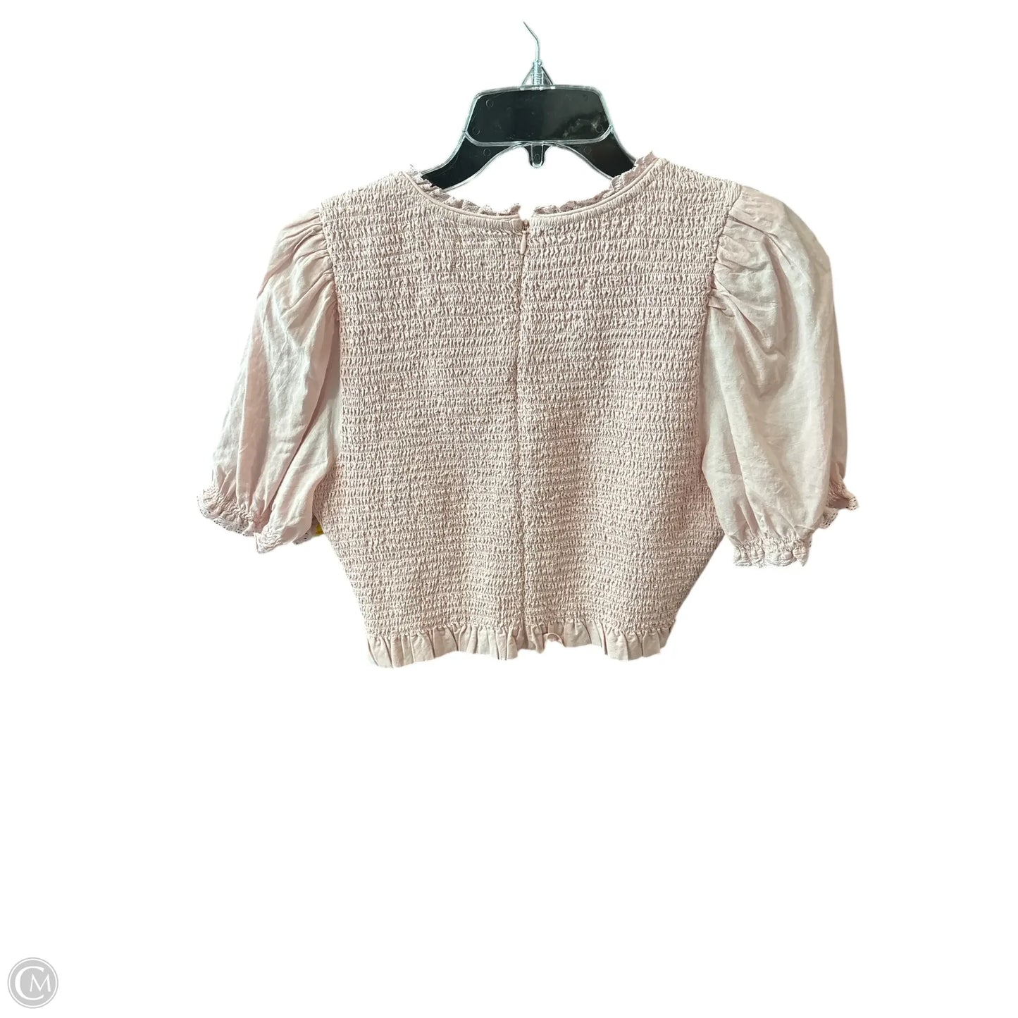 Top Short Sleeve By Wilfred In Pink, Size: L